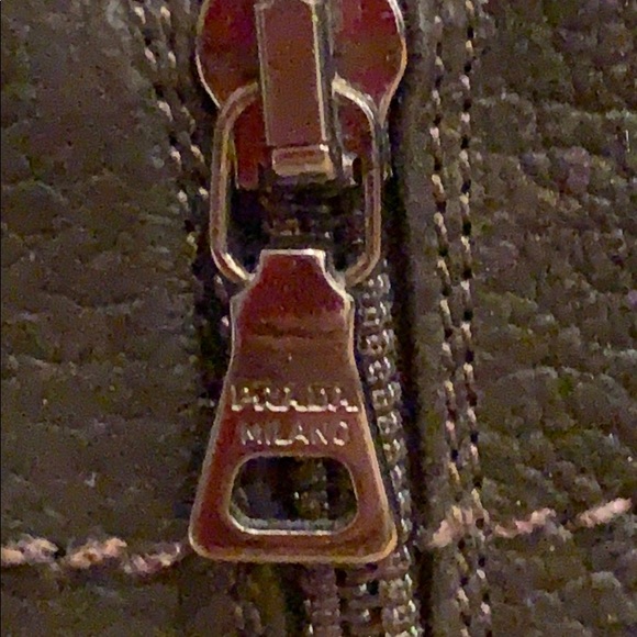 Prada brown suede low heel seamed booties 38.5 - Picture 5 of 10